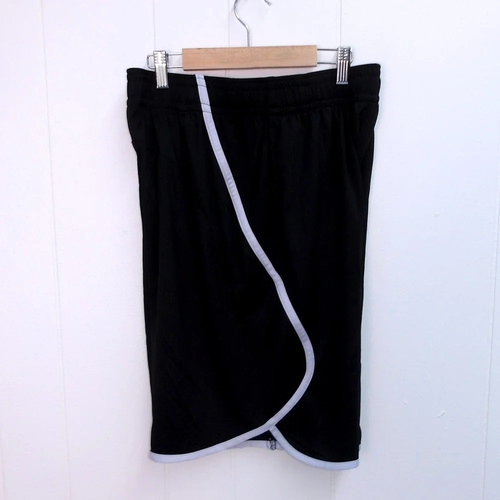 AND 1 Men's Black Athletic Basketball Gym‎ Shorts Activewear Sz S / #9199